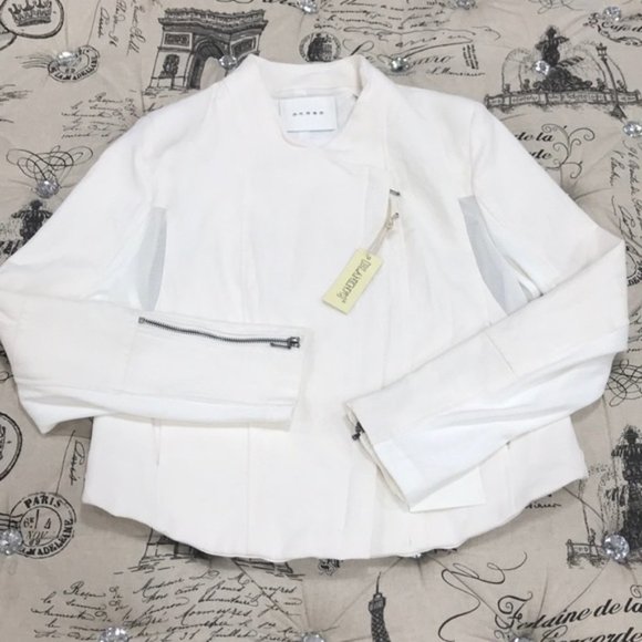 Blank NYC Mesh Detail Crepe Jacket - Picture 8 of 10